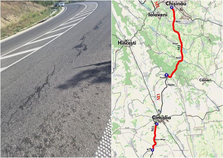 Problemele pe drumul Hâncești–Lăpușna vor fi rezolvate cu cheltuiala antreprenorului