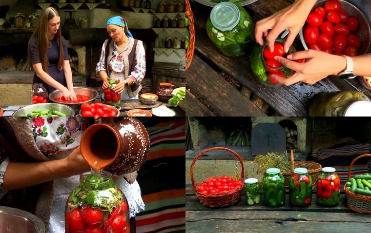 Crocante, aromate și potrivit de picante: Ce rețete „secrete” folosesc gospodinele de la Butuceni pentru murături - VIDEO