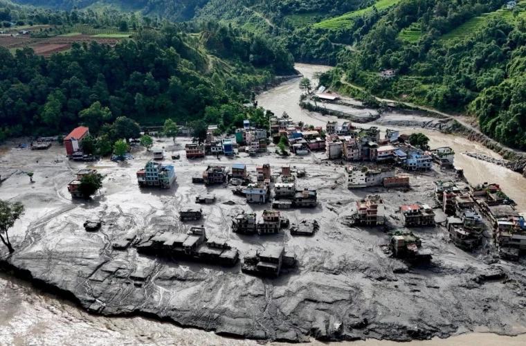 Nepal: Bilanțul viiturii a ajuns la 1.287 de morți și peste 5.000 de dispăruți