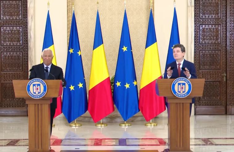 Sprijin ferm pentru parcursul european al Republicii Moldova: António Costa susține extinderea UE, iar Nicușor Dan cere accelerarea negocierilor de aderare - VIDEO