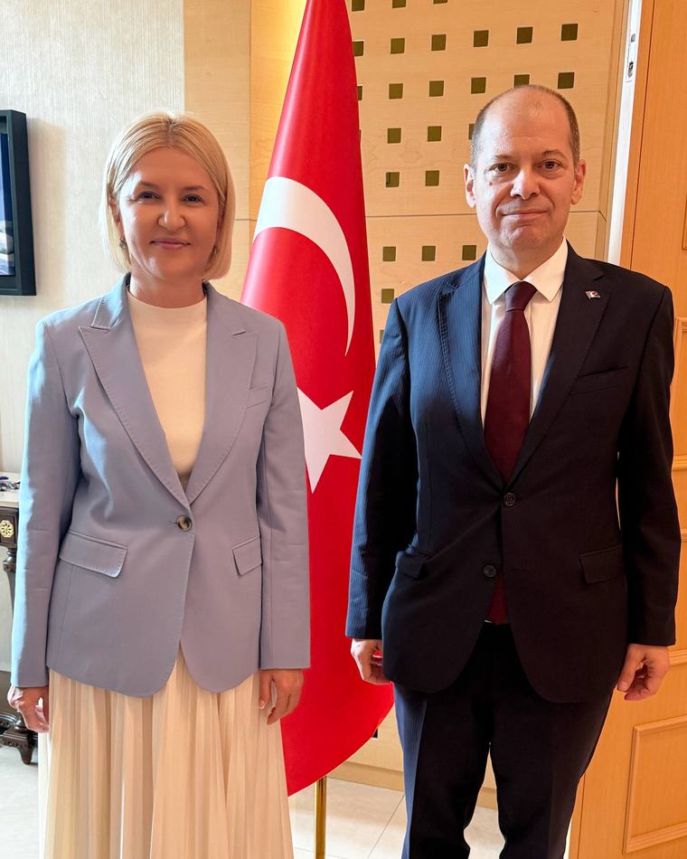 Irina Vlah, mulțumiri Ambasadorului Uygar Mustafa Sertel, care își încheie mandatul: Sunt convinsă că relațiile moldo-turce vor continua să se dezvolte